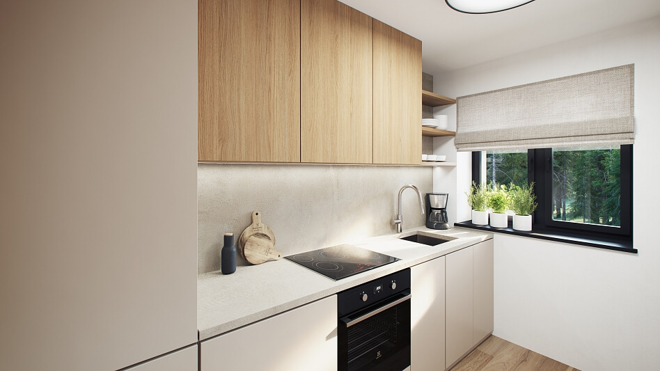 Žďár nad Sázavou - Žďár nad Sázavou | Sale, Apartment One-bedroom (2+kk), 65 m²