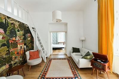 Mikovcova, Vinohrady - Prague 2 | Rent, Apartment One-bedroom (2+kk), 56 m²