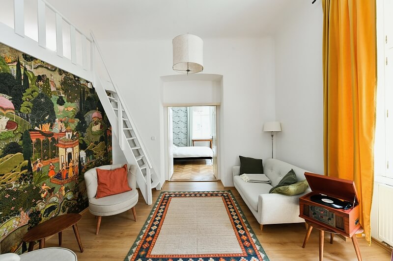 Mikovcova, Vinohrady - Prague 2 | Rent, Apartment One-bedroom (2+kk), 56 m²