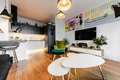 Pražského, Hlubočepy - Prague 5 | Rent, Apartment One-bedroom (2+kk), 66 m²