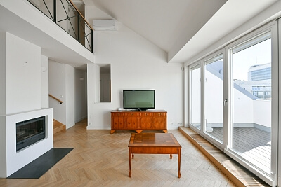 Na Klaudiánce, Podolí - Prague 4 | Rent, Apartment Three-bedroom (4+1), 180 m²
