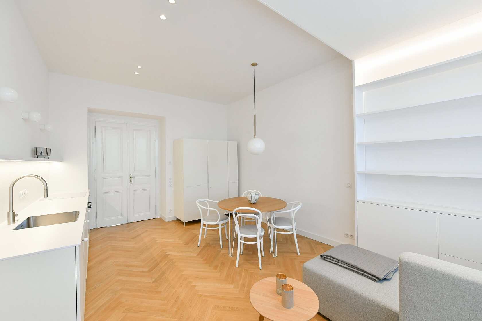 Příběnická, Žižkov - Prague 3 | Rent, Apartment One-bedroom (2+kk), 55 m²