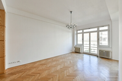 Londýnská, Vinohrady - Prague 2 | Rent, Apartment Two-bedroom (3+kk), 97 m²
