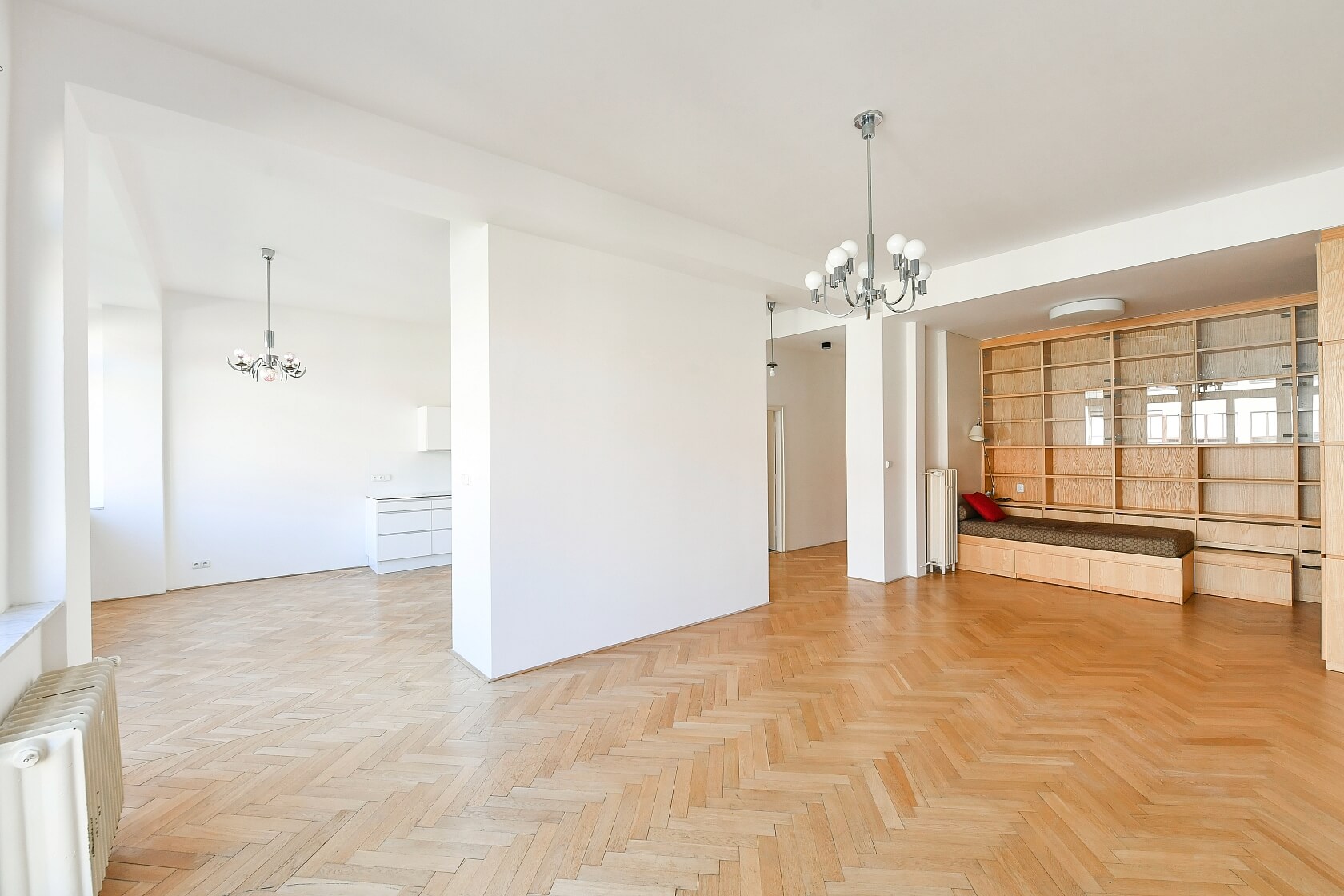 Londýnská, Vinohrady - Prague 2 | Rent, Apartment Two-bedroom (3+kk), 97 m²