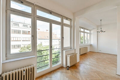 Londýnská, Vinohrady - Prague 2 | Rent, Apartment Two-bedroom (3+kk), 97 m²