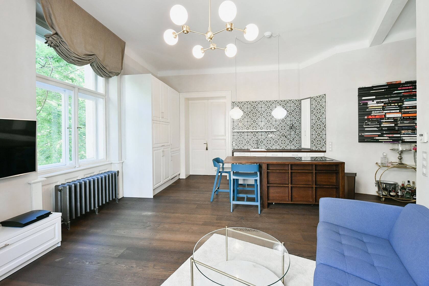 Na Kozačce, Vinohrady - Prague 2 | Rent, Apartment Two-bedroom (3+kk), 78 m²