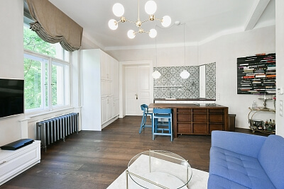 Na Kozačce, Vinohrady - Prague 2 | Rent, Apartment Two-bedroom (3+kk), 78 m²