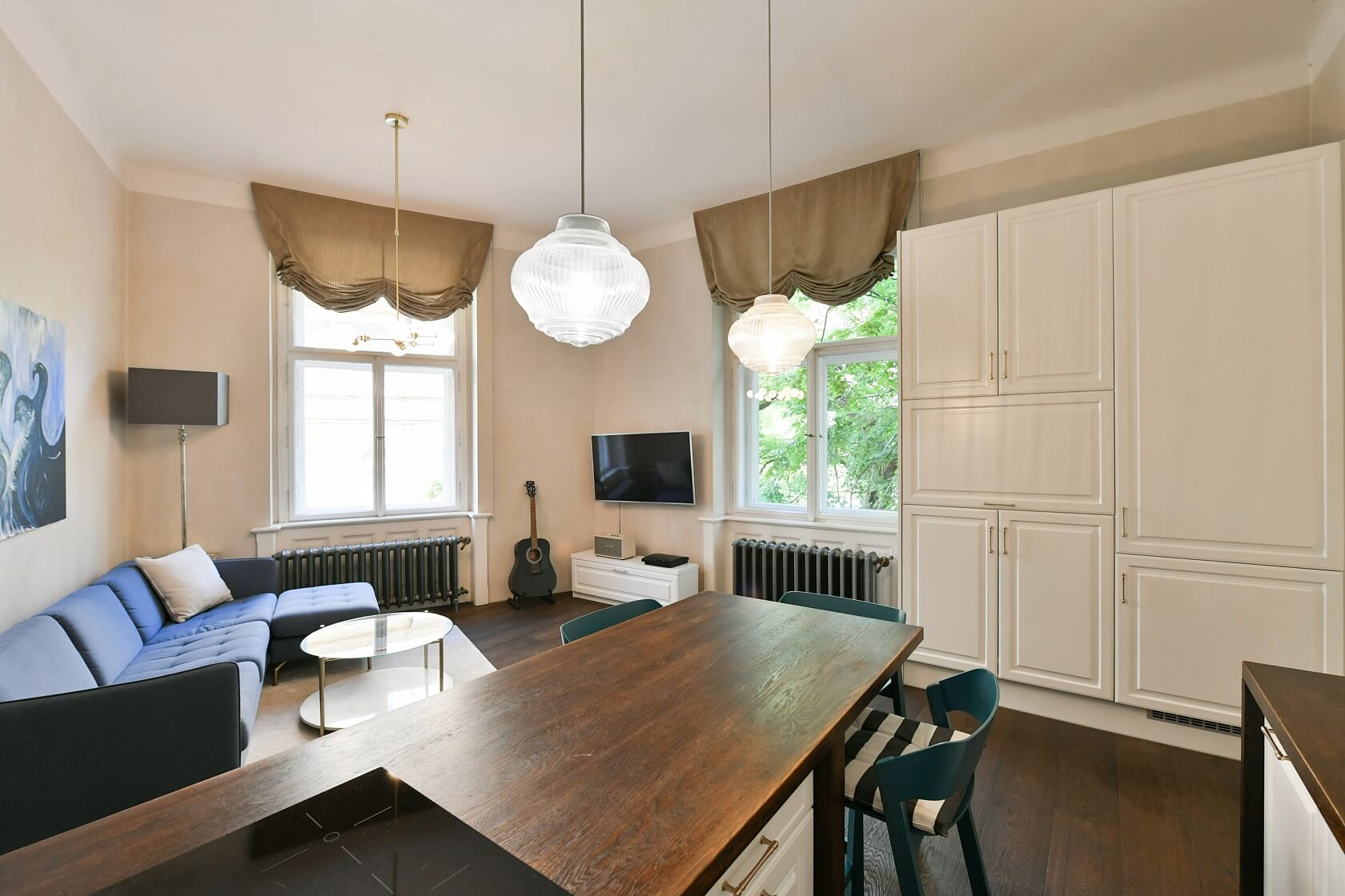 Na Kozačce, Vinohrady - Prague 2 | Rent, Apartment Two-bedroom (3+kk), 78 m²