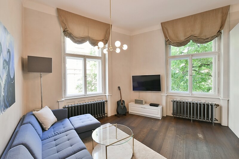 Na Kozačce, Vinohrady - Prague 2 | Rent, Apartment Two-bedroom (3+kk), 78 m²