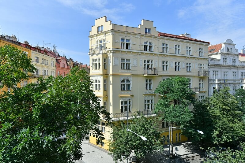 Slavíkova, Žižkov - Prague 3 | Rent, Apartment One-bedroom (2+1), 54 m²
