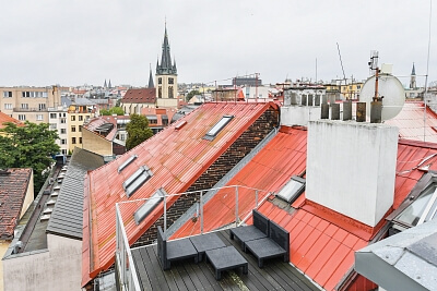 Malá Štěpánská, Nové Město - Prague 2 | Rent, Apartment Two-bedroom (3+1), 145 m²