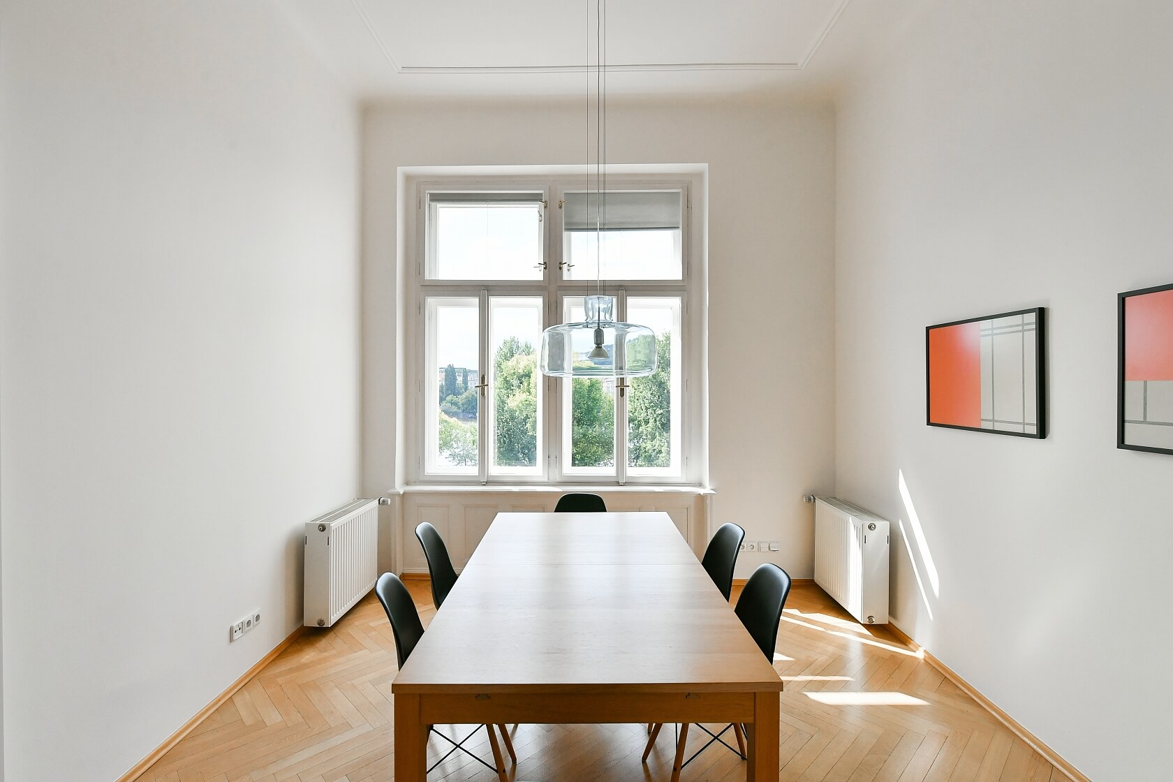 Masarykovo nábřeží, Nové Město - Prague 1 | Rent, Apartment One-bedroom (2+1), 80 m²