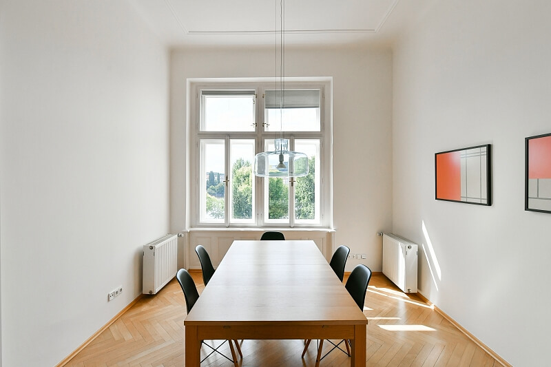 Masarykovo nábřeží, Nové Město - Prague 1 | Rent, Apartment One-bedroom (2+1), 80 m²