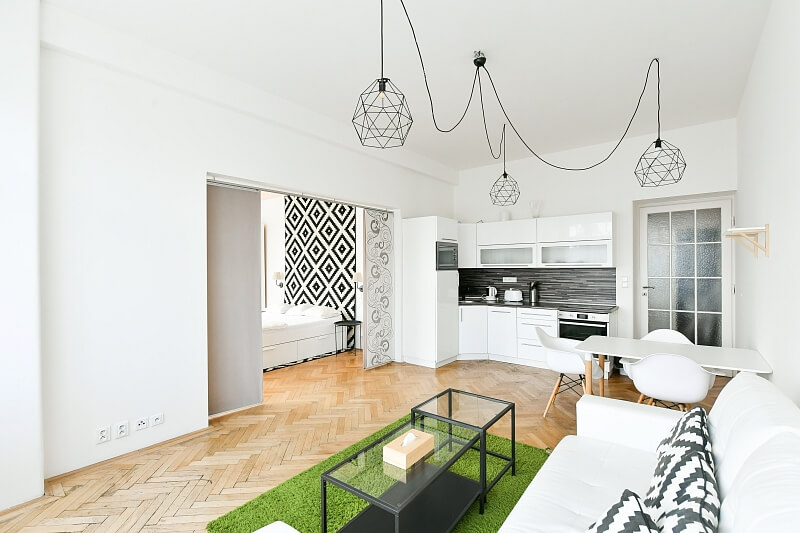 Kostelní, Holešovice - Prague 7 | Rent, Apartment One-bedroom (2+kk), 57 m²