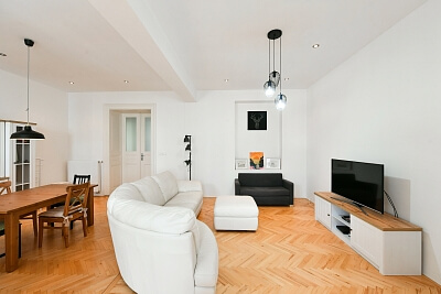 Vítkova, Karlín - Prague 8 | Rent, Apartment One-bedroom (2+kk), 78 m²