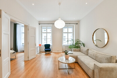 Kroftova, Smíchov - Prague 5 | Rent, Apartment One-bedroom (2+1), 69 m²