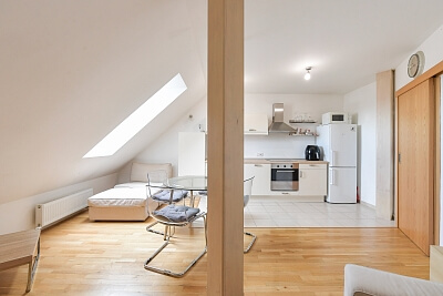 Táborská, Nusle - Prague 4 | Sale, Apartment One-bedroom (2+kk), 53 m²