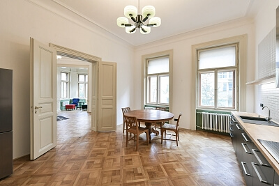Vinohrady - Prague 2 | Rent, Apartment Two-bedroom (3+1), 152 m²