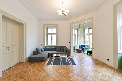 Vinohrady - Praha 2 | Pronájem, Byt 3+1, 152 m²