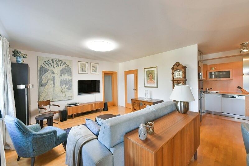 Nepilova, Vysočany - Prague 9 | Rent, Apartment Two-bedroom (3+kk), 105 m²