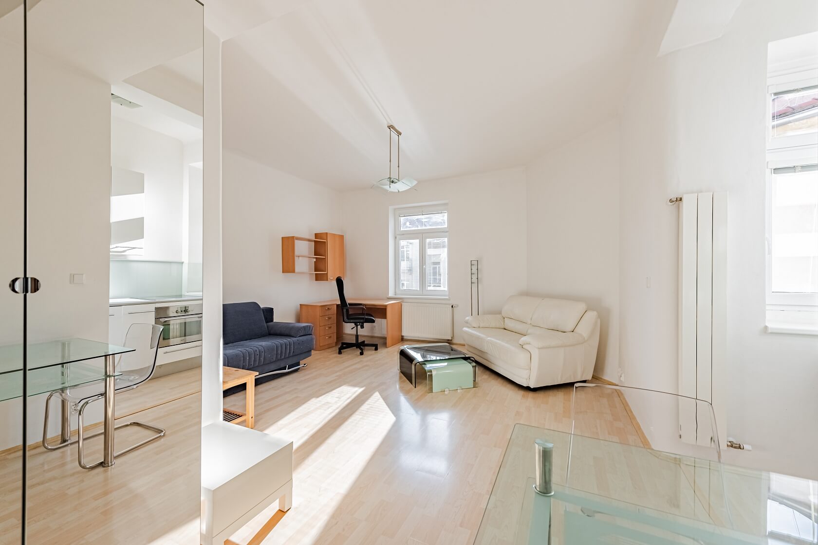 Heydukova, Libeň - Praha 8 | Pronájem, Byt 1+kk, 38 m²