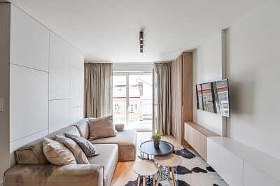 Heřmanova, Holešovice - Prague 7 | Rent, Apartment One-bedroom (2+kk), 65 m²