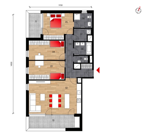 Floor plan 1