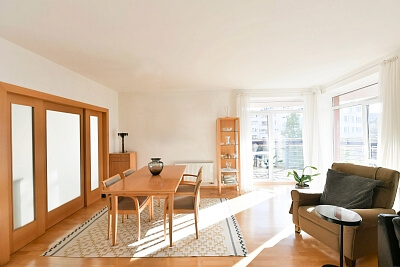 Nepilova, Vysočany - Prague 9 | Rent, Apartment One-bedroom (2+1), 76 m²