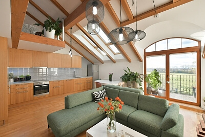 K Šeberov, Šeberov - Prague 4 | Sale, Apartment One-bedroom (2+kk), 86 m²