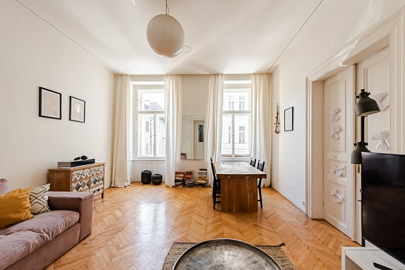 Vojtěšská, Nové Město - Prague 1 | Rent, Apartment Two-bedroom (3+1), 96 m²