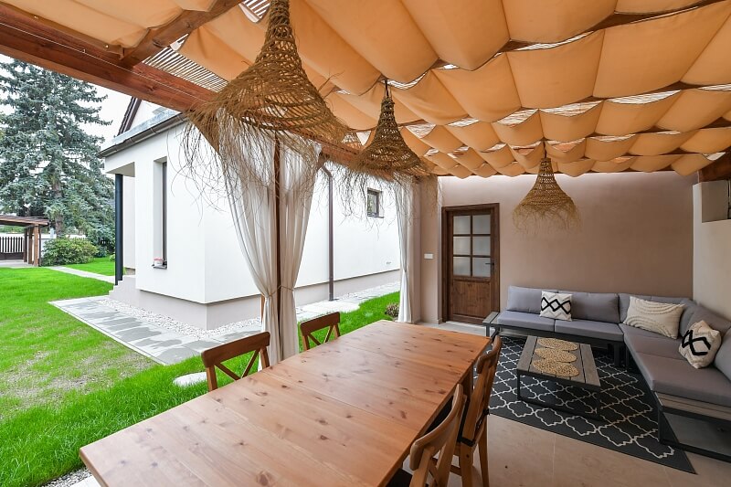 Bělušická, Újezd nad Lesy - Prague 9 | Rent, House Three-bedroom (4+kk), 154 m²