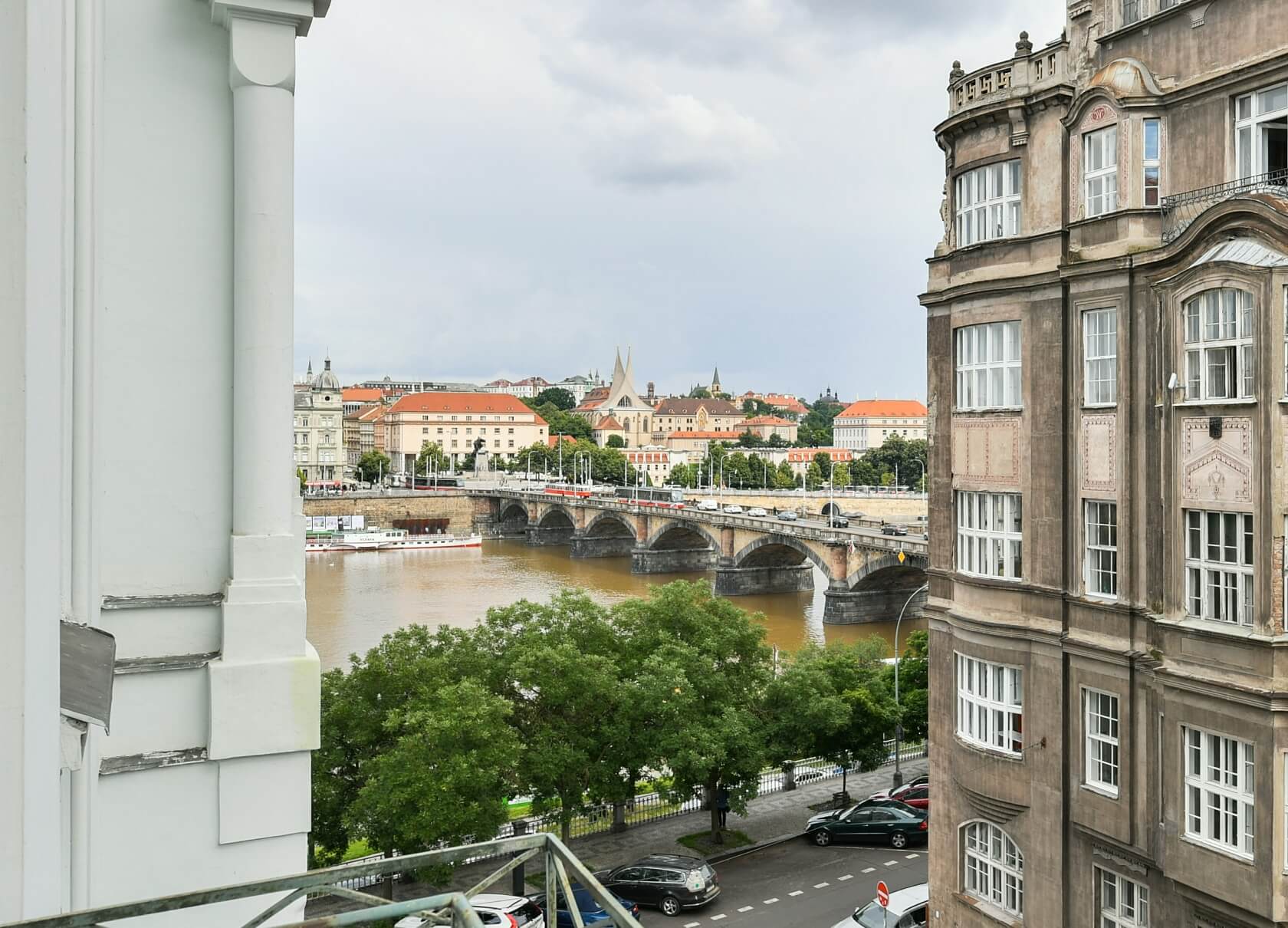 Janáčkovo nábřeží, Smíchov - Praha 5 | Pronájem, Byt 3+1, 99 m²