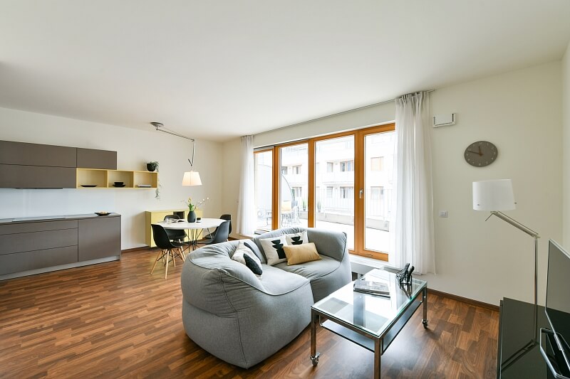 Kurta Konráda, Libeň - Prague 9 | Rent, Apartment One-bedroom (2+kk), 77 m²