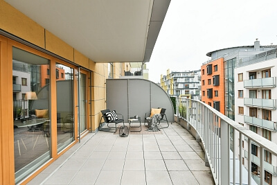 Kurta Konráda, Libeň - Prague 9 | Rent, Apartment One-bedroom (2+kk), 77 m²