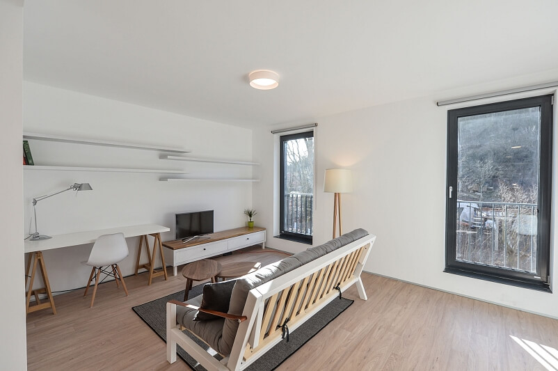V Šáreckém údolí, Dejvice - Prague 6 | Rent, Apartment One-bedroom (2+kk), 48 m²