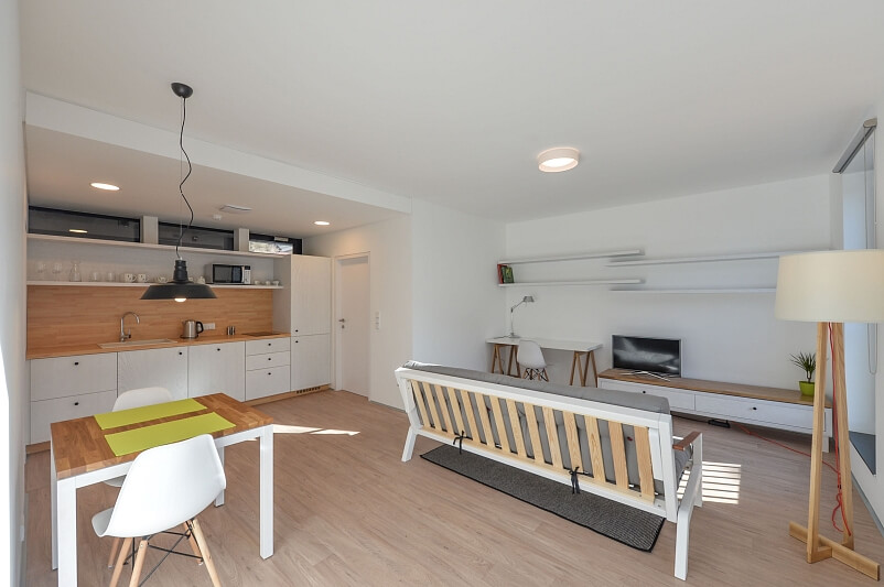 V Šáreckém údolí, Dejvice - Prague 6 | Rent, Apartment One-bedroom (2+kk), 48 m²