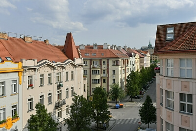 Národní obrany, Bubeneč - Prague 6 | Rent, Apartment One-bedroom (2+1), 71 m²