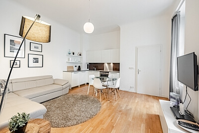 Náprstkova, Staré Město - Prague 1 | Rent, Apartment One-bedroom (2+kk), 48 m²