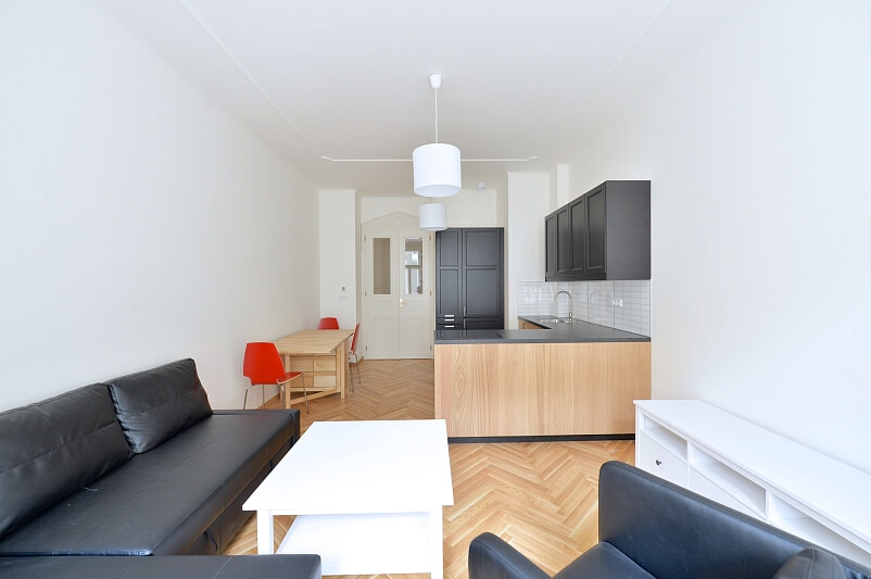 Pecháčkova, Smíchov - Prague 5 | Rent, Apartment One-bedroom (2+kk), 58 m²