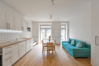 Orelská, Vršovice - Prague 10 | Rent, Apartment Two-bedroom (3+kk), 79 m²