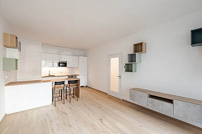 Na dračkách, Veleslavín - Prague 6 | Rent, Apartment One-bedroom (2+kk), 60 m²