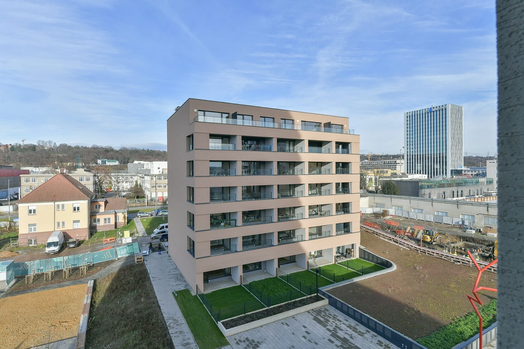 Pechmanových, Vysočany - Prague 9 | Sale, Apartment One-bedroom (2+kk), 80 m²