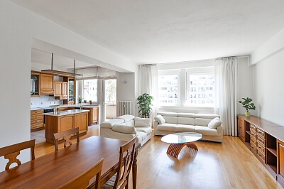Patočkova, Střešovice - Prague 6 | Rent, Apartment Two-bedroom (3+kk), 88 m²