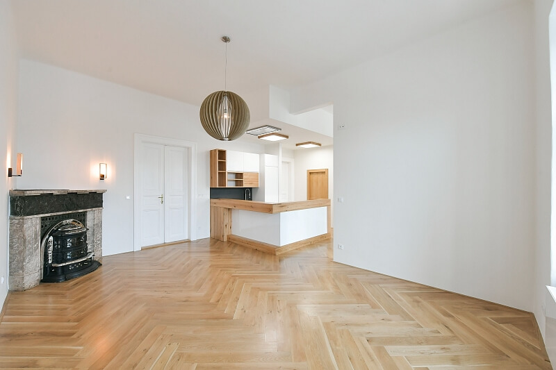 Janáčkovo nábřeží, Smíchov - Prague 5 | Rent, Apartment Two-bedroom (3+kk), 106 m²