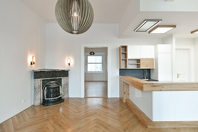 Janáčkovo nábřeží, Smíchov - Prague 5 | Rent, Apartment Two-bedroom (3+kk), 106 m²