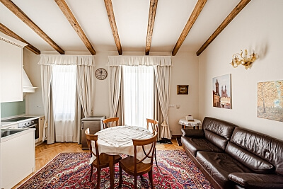 Italská, Vinohrady - Prague 2 | Rent, Apartment Studio (1+kk), 49 m²