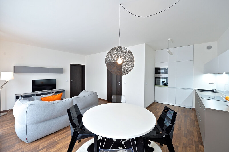 Kurta Konráda, Libeň - Prague 9 | Rent, Apartment One-bedroom (2+kk), 59 m²