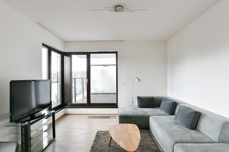 Sanderova, Holešovice - Prague 7 | Rent, Apartment One-bedroom (2+kk), 61 m²