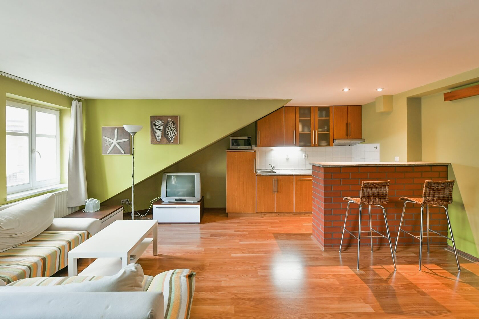 Ovenecká, Bubeneč - Praha 7 | Pronájem, Byt 1+kk, 48 m²