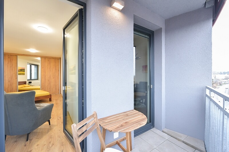 Komořanská, Modřany - Prague 4 | Rent, Apartment One-bedroom (2+kk), 56 m²